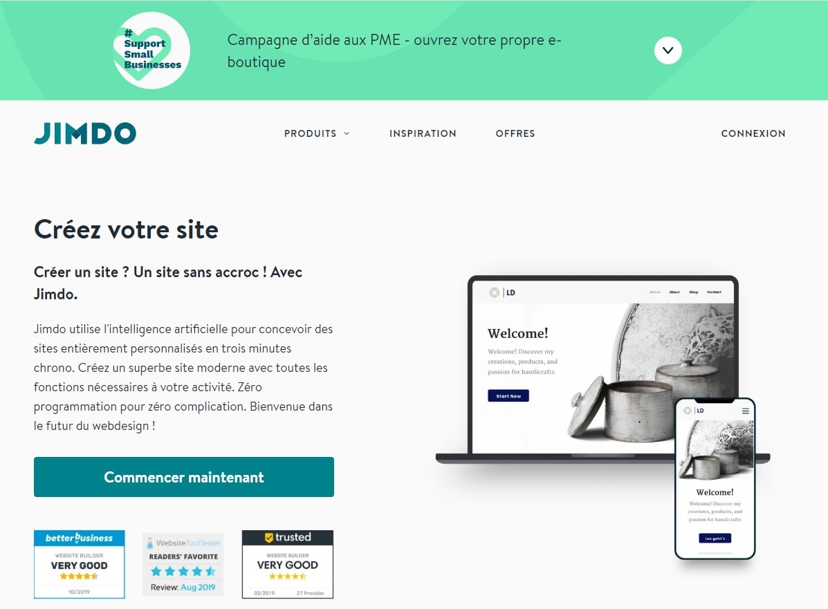 Les meilleurs créateurs de site Web (vraiment) gratuits 2020 – Testés