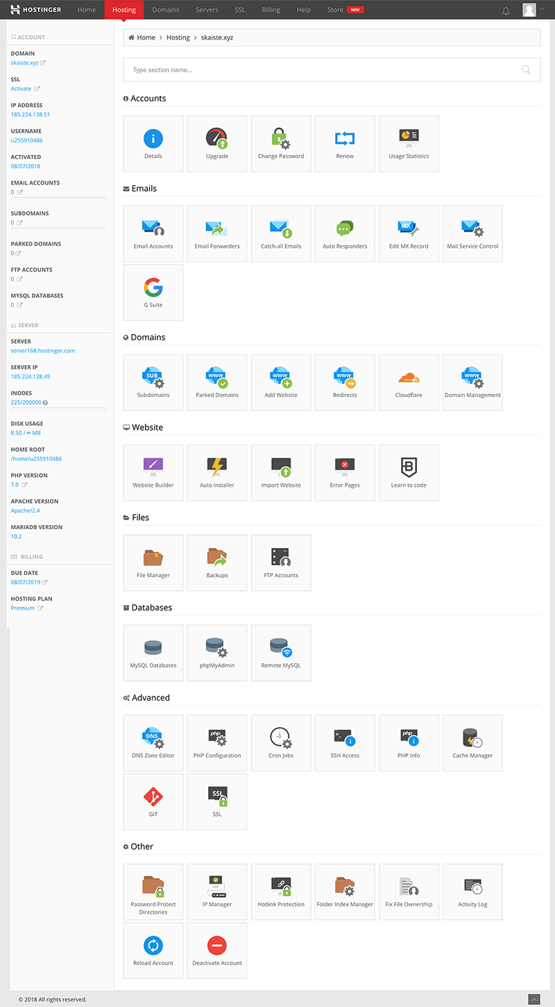 hpanel