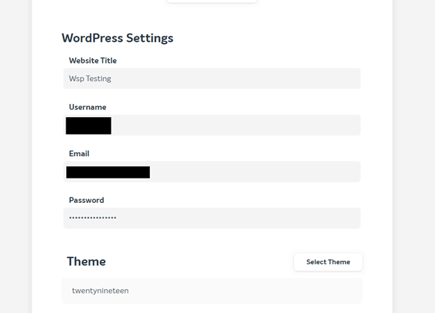 Installation process for WordPress using EasyWP and Namecheap