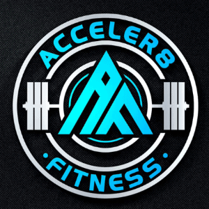 A logo - Acceler8 Fitness