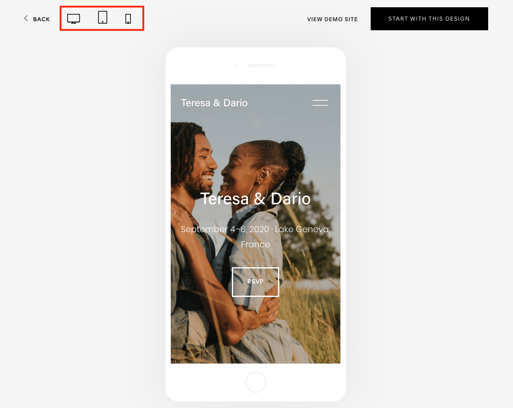 Squarespace templates are mobile responsive