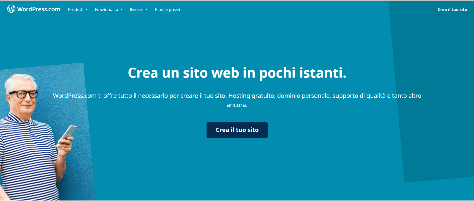 WordPress.com homepage