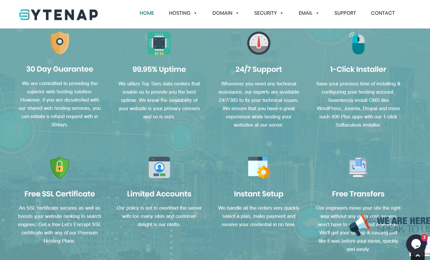 bytenap features