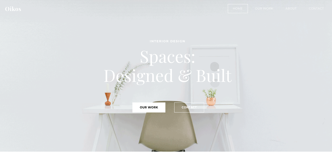 Weebly Theme for Architects