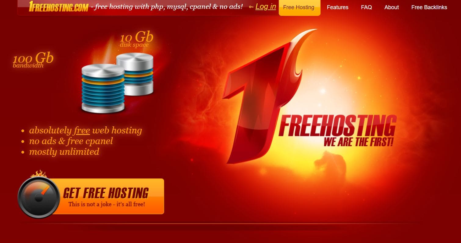freehosting features