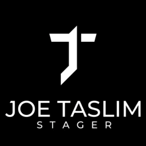 J logo - Joe Taslim Stager