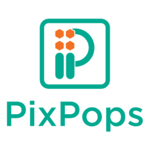 P logo - PixPops