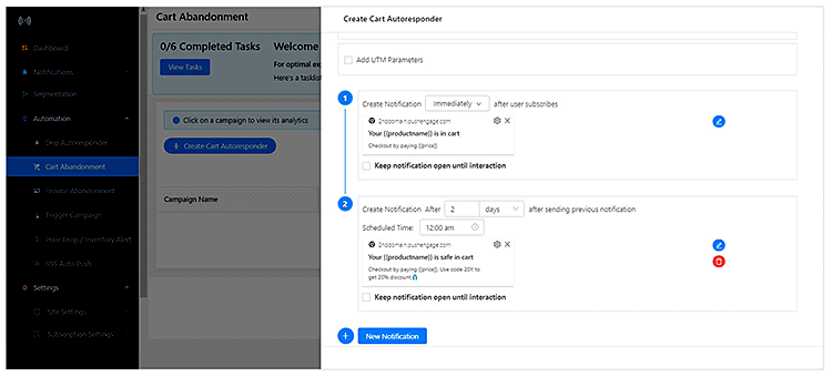 With PushEngage You Can Send Users Personalized and Contextual Notifications