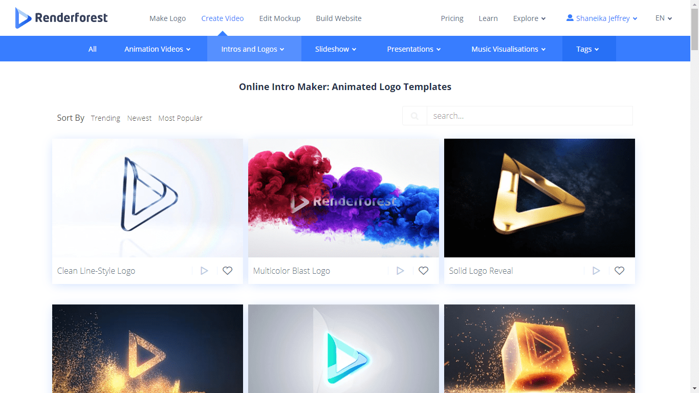 Free Animated Logo Maker Online - Create Logo Animations