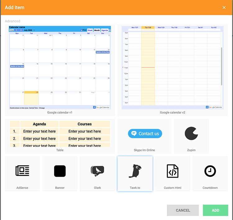 HeroBuilder integrations