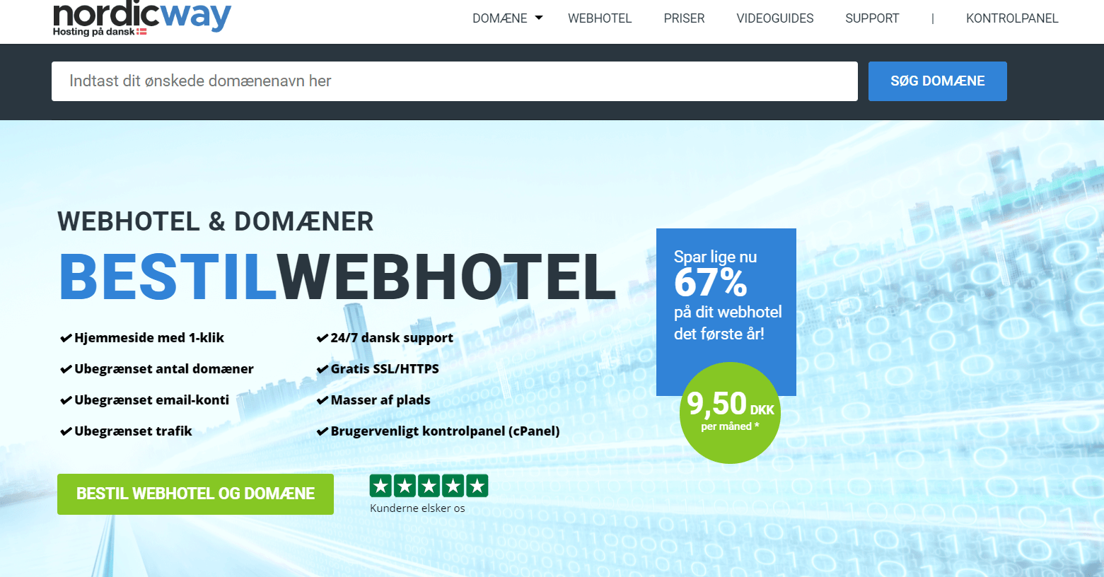 Nordicway – Danmarks måske nemmeste webhotel
