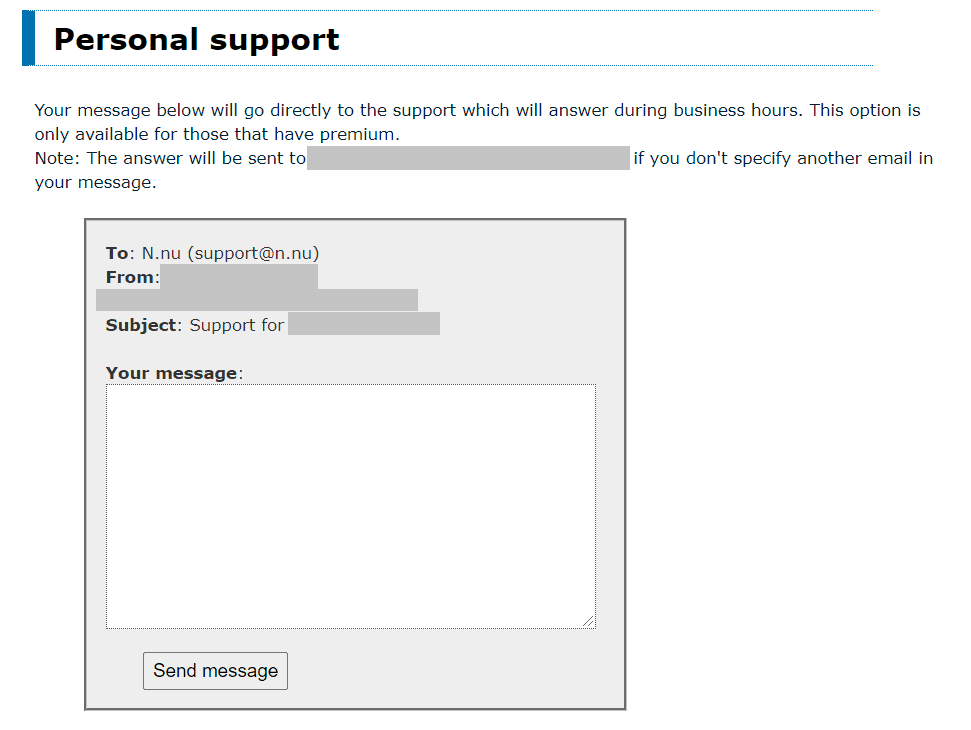 N.nu customer support