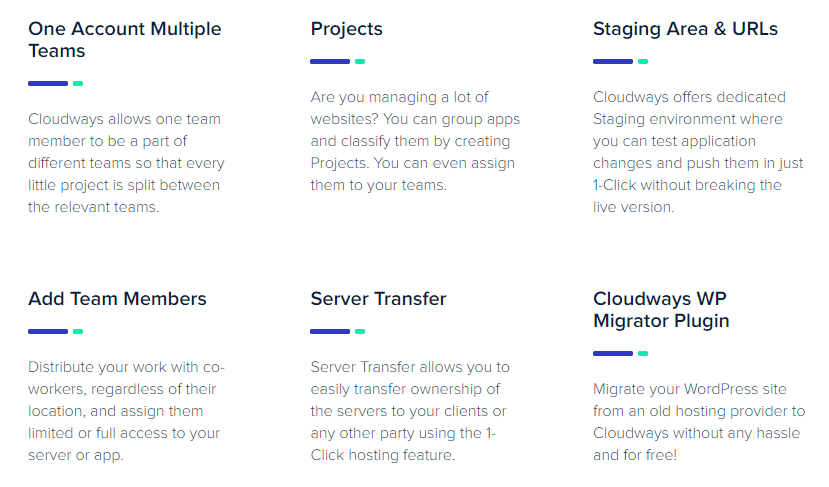 Cloudways collaboration features
